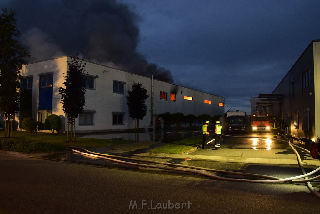Grossbrand Halle Troisdorf Kriegsdorf Junkersring P419.JPG - Miklos Laubert